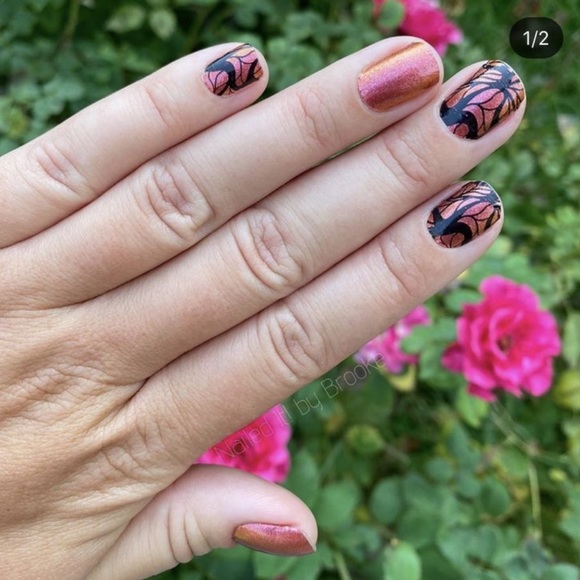 Color Street Other - *Retired* Color Street: Wing It On | Orange Copper Red Butterfly Duochrome Fall